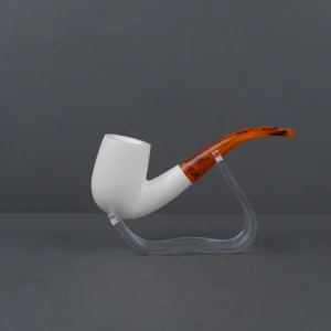 Smooth Billiard Meerschaum Pipe