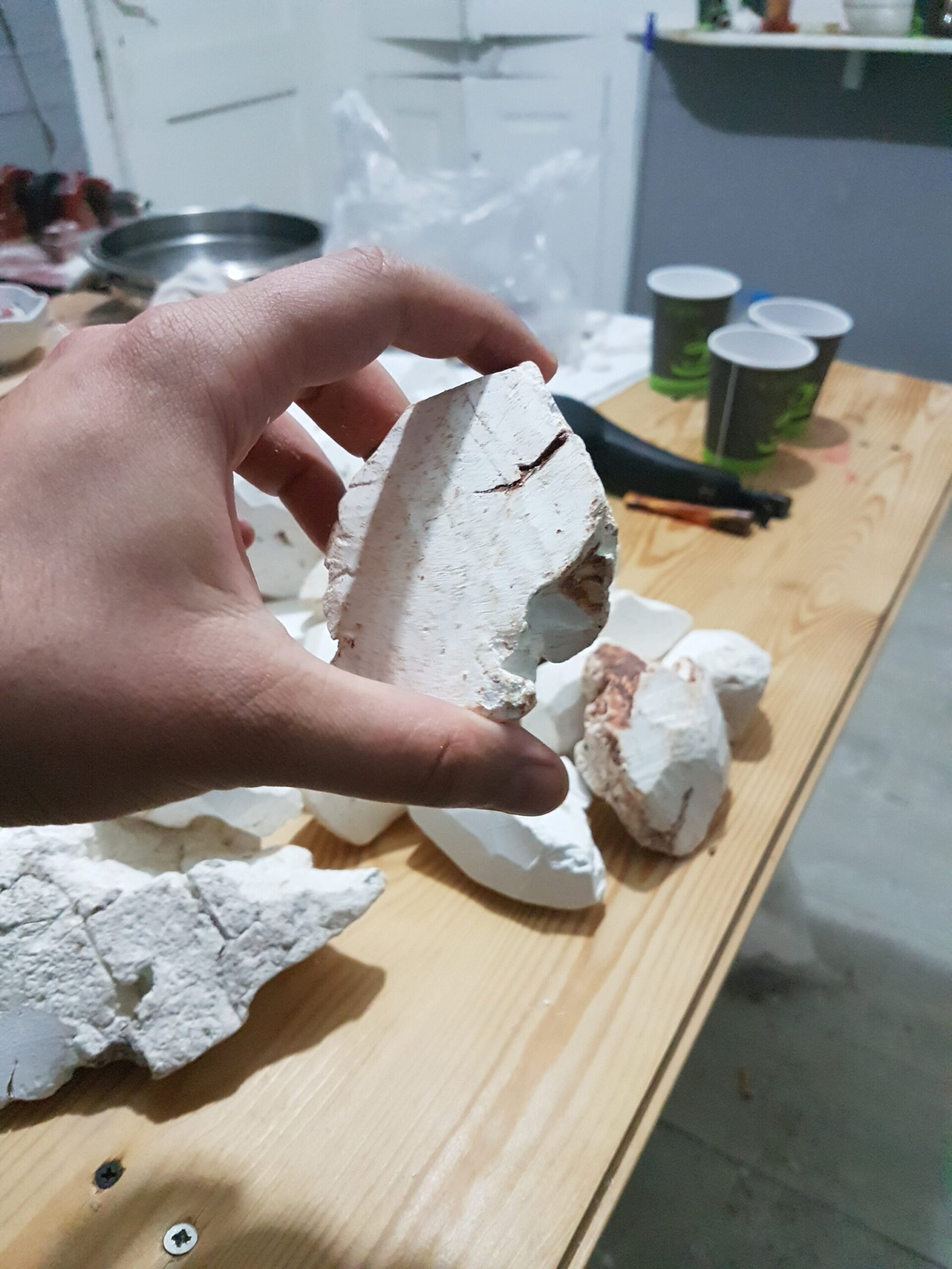 Customized Drilled and stemmed raw meerschaum, Raw meerschaum to carve your own pipe, The best quality meerschaum, - Image 5