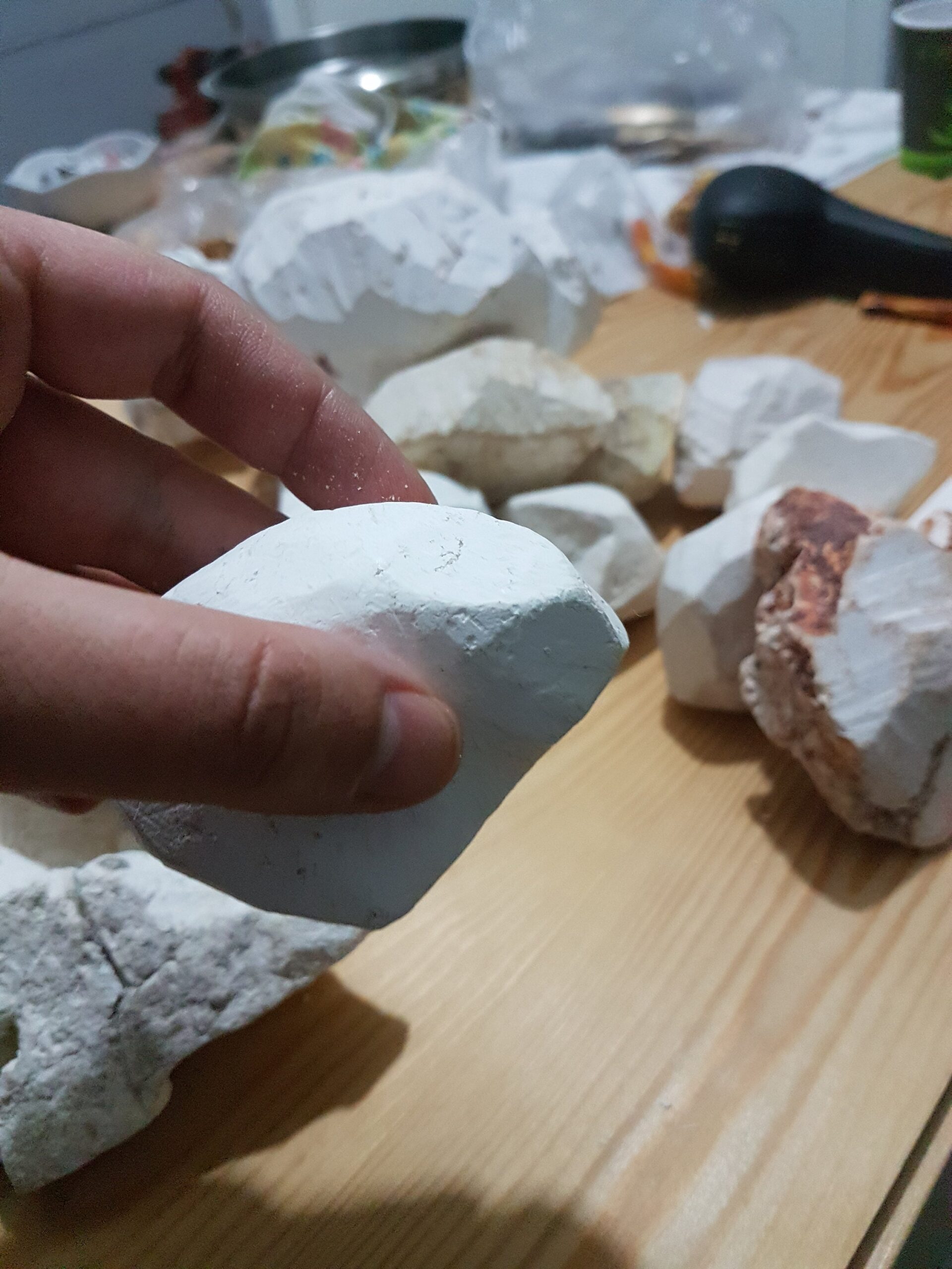 Customized Drilled and stemmed raw meerschaum, Raw meerschaum to carve your own pipe, The best quality meerschaum, - Image 8