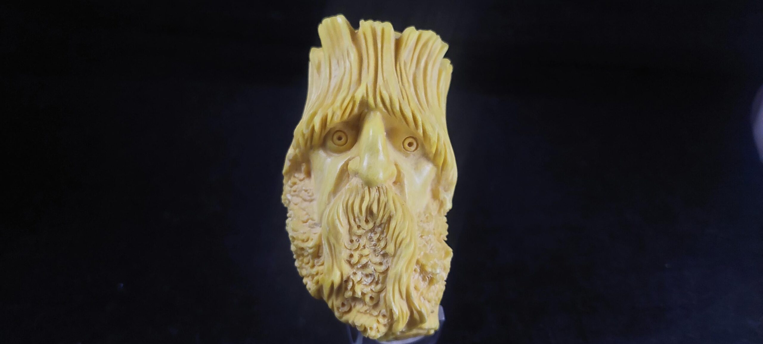 Tree Beard meerschaum pipe, block meerschaum,Turkish meerschaum, Special meerschaum pipe design - Image 2