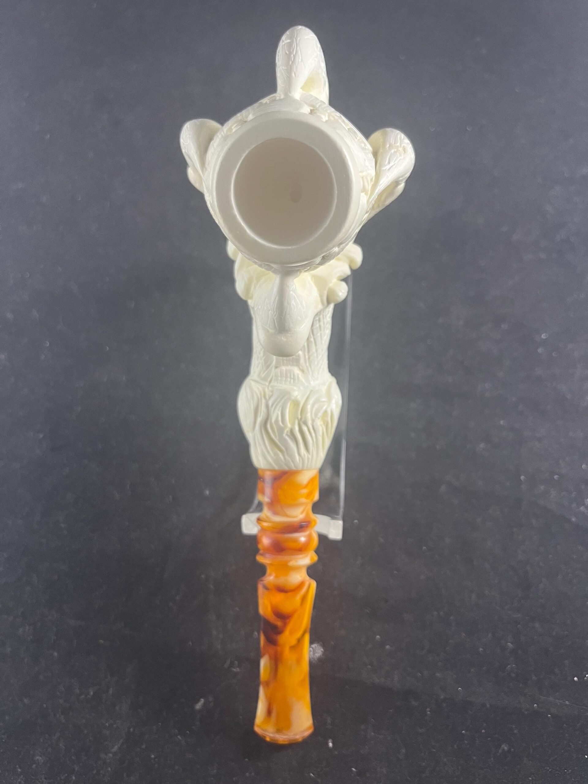 Unique Eagle Claw Meerschaum Pipe - Fantasy Style Pipe - Image 4