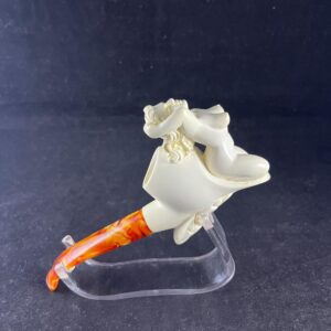 Erotic Nude Woman Meerschaum Pipe - Unique Handcrafted Meerschaum Smoking Pipe