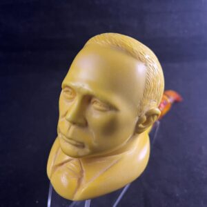 Putin Portrait meerschaum pipe design– Unique Collectible Smoking Pipe,