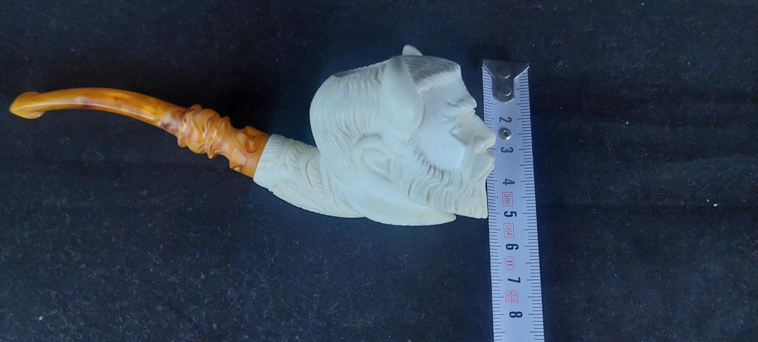 Pan meerschaum pipe, block meerschaum, gift for him - Image 7