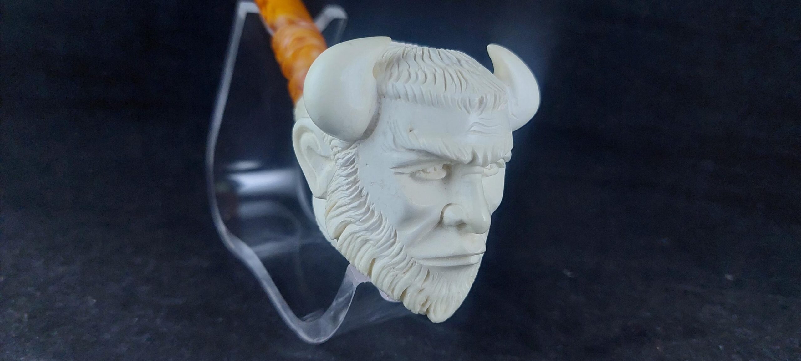 Pan meerschaum pipe, block meerschaum, gift for him - Image 2