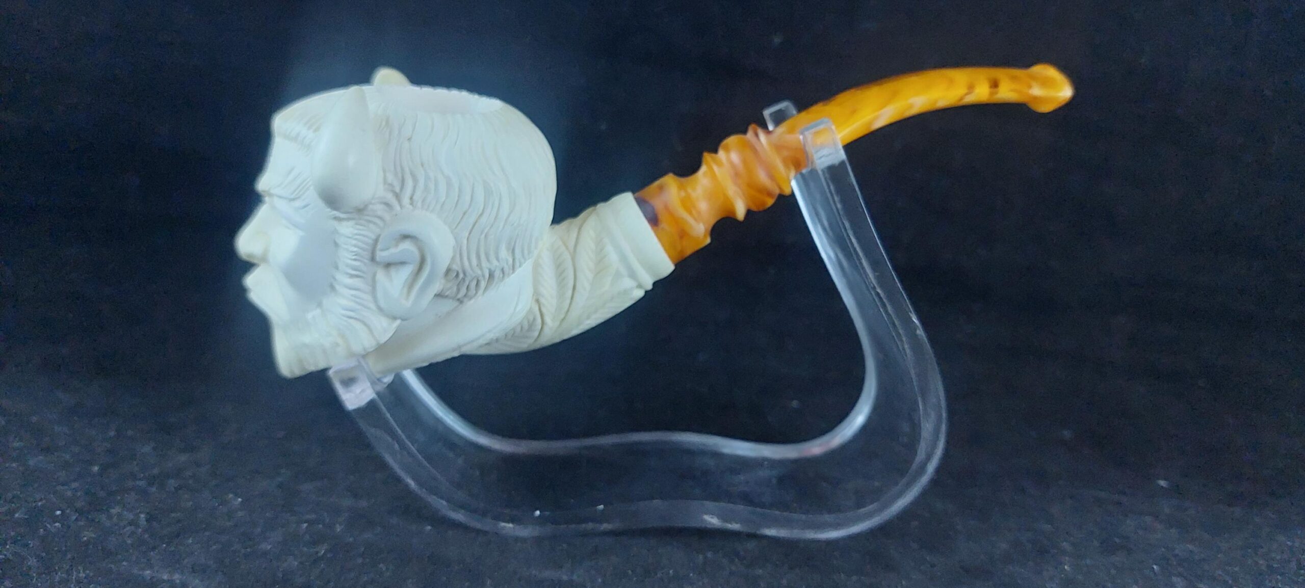 Pan meerschaum pipe, block meerschaum, gift for him - Image 4
