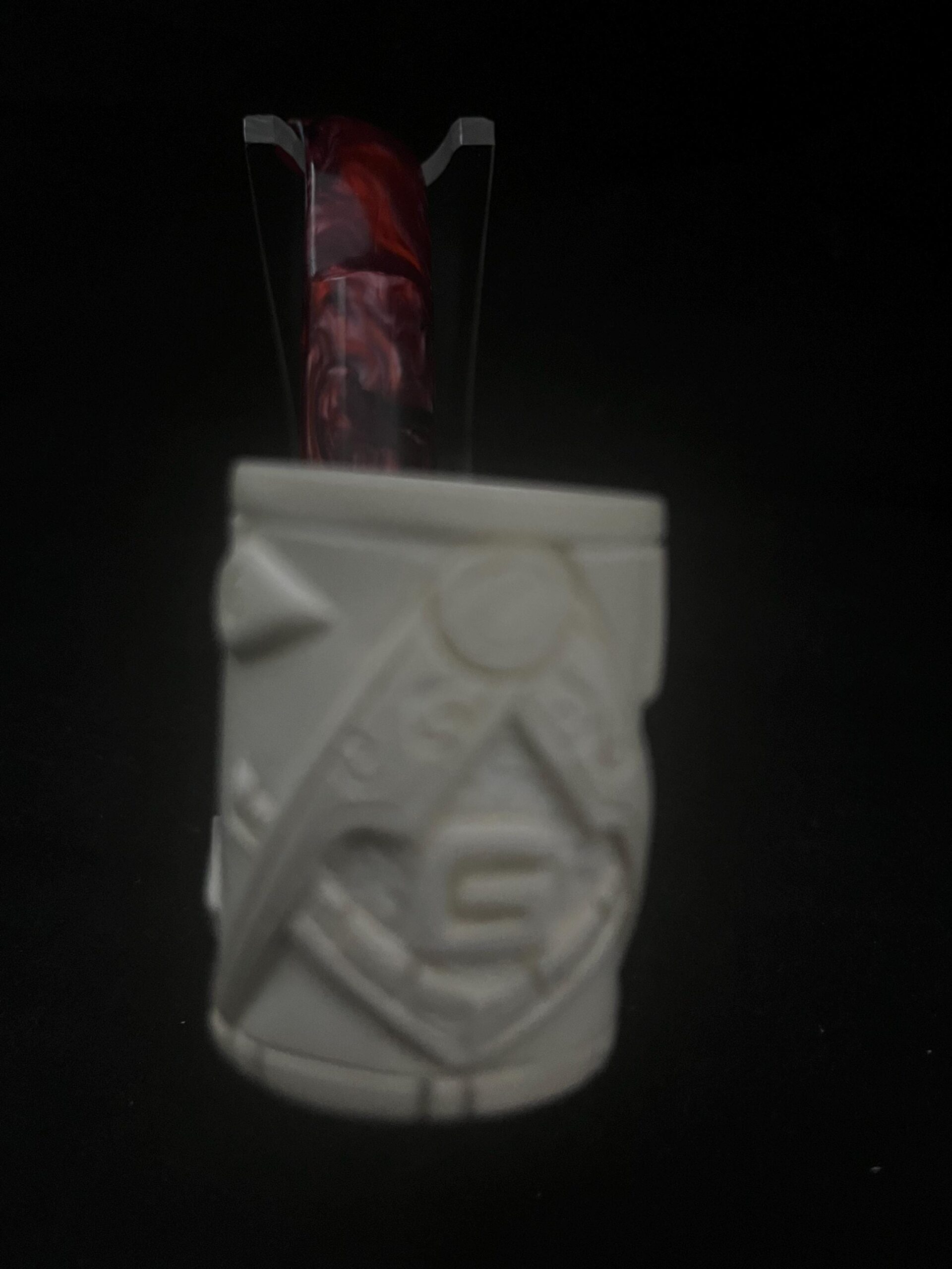 Eternal Signs – Red Stem Meerschaum Pipe - Image 4