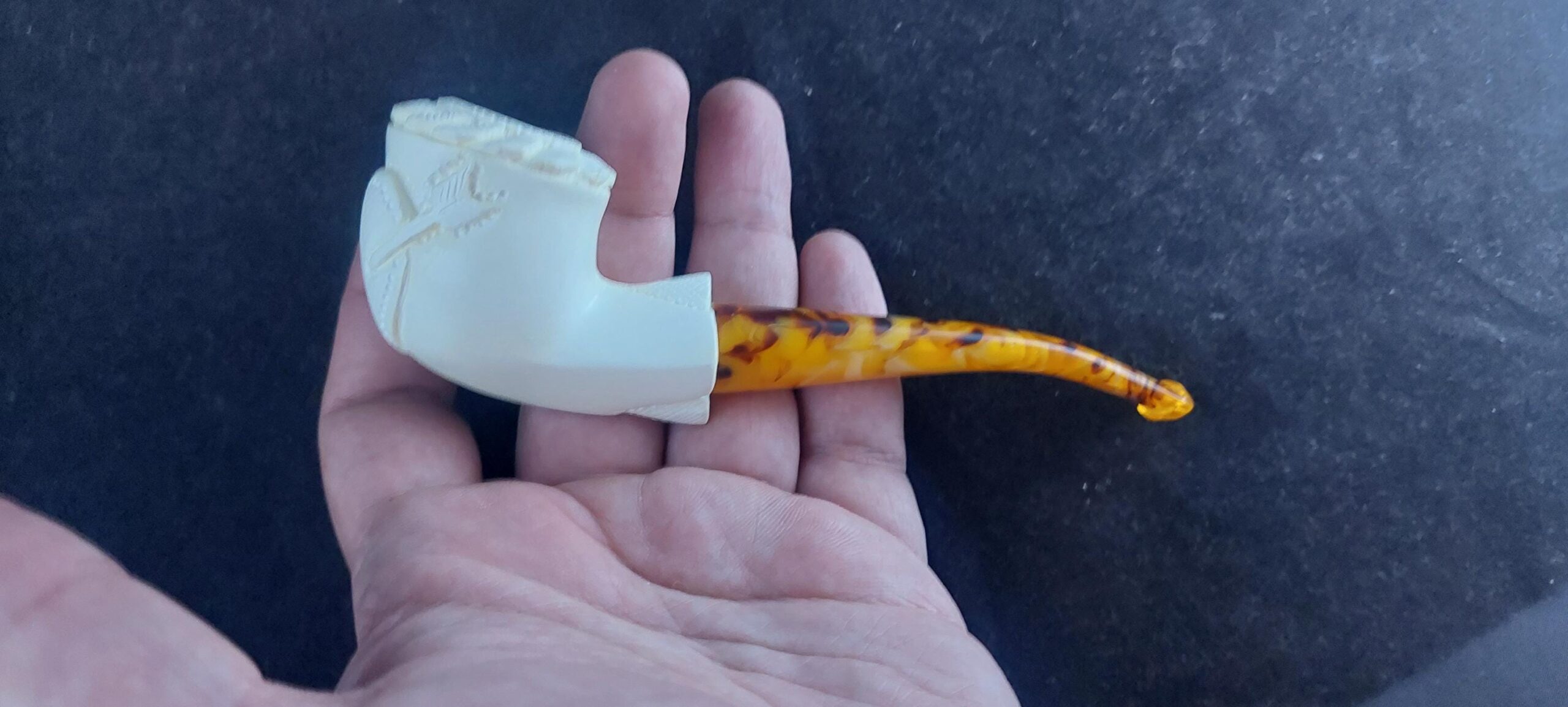 The Arrow of Eros Meerschaum Pipe, block meerschaum,smoking pipe - Image 6