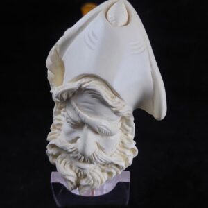 Pirate meerschaum pipe Meerschaum Pipe – Collectible Handmade pipe, block meerschaum