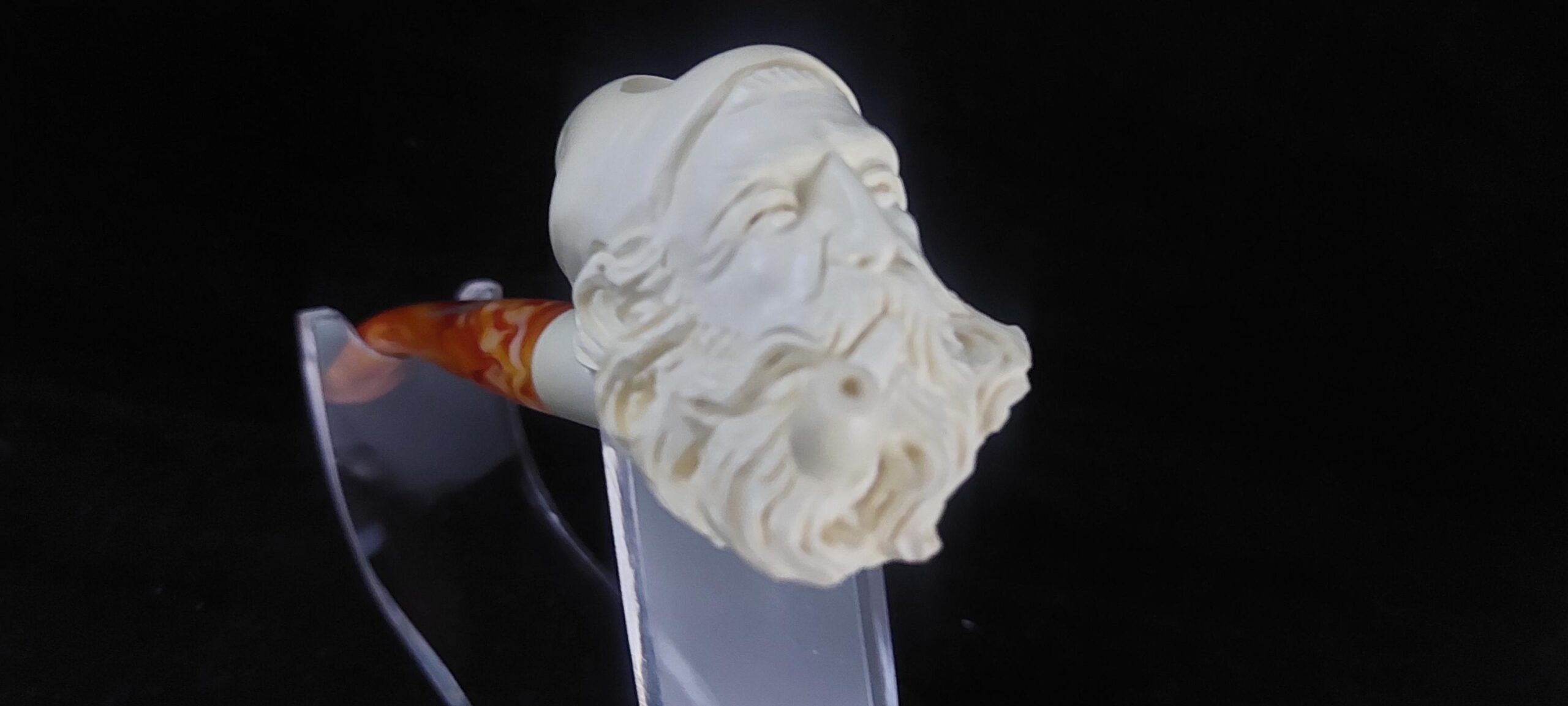 Dunhill Figure – Handmade Turkish Meerschaum Carving - Image 2