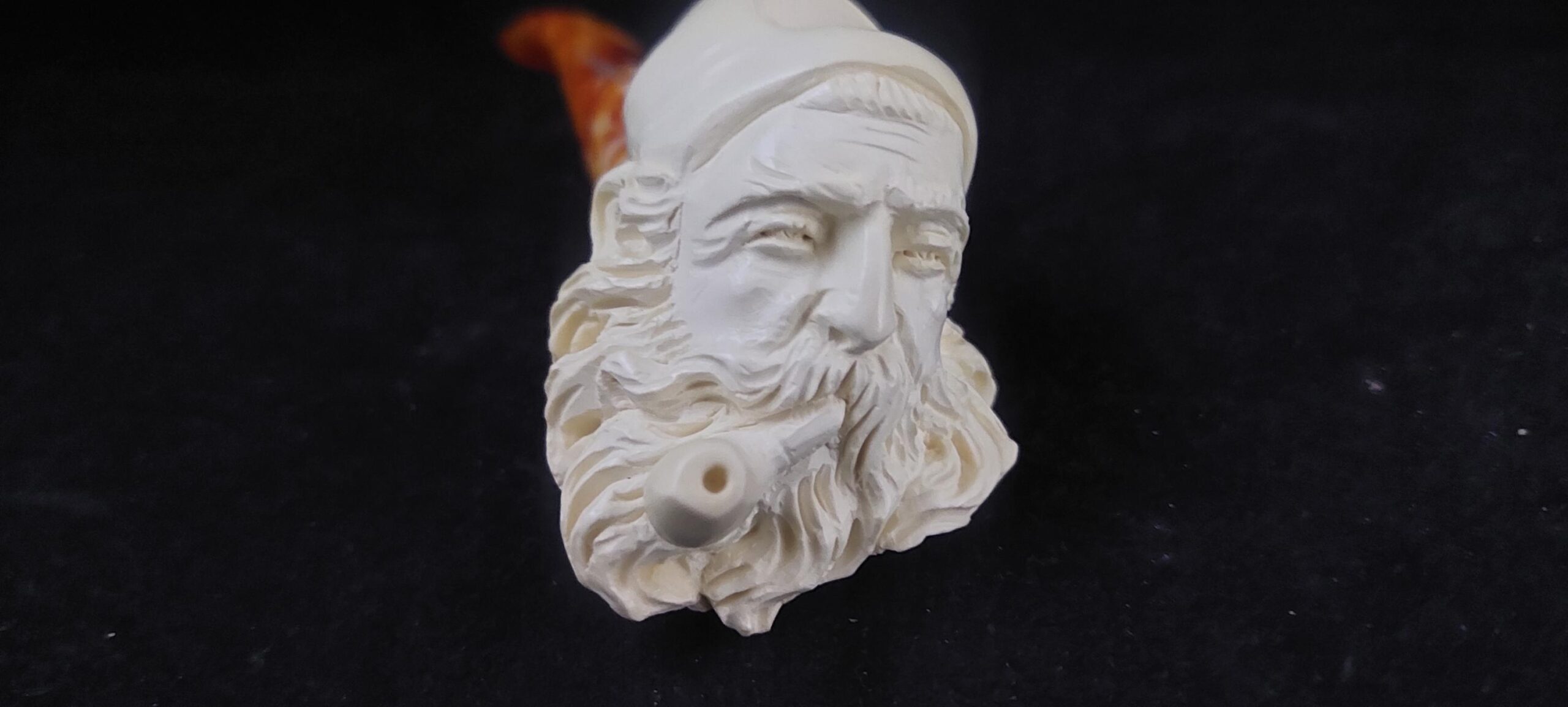 Dunhill Figure – Handmade Turkish Meerschaum Carving - Image 6