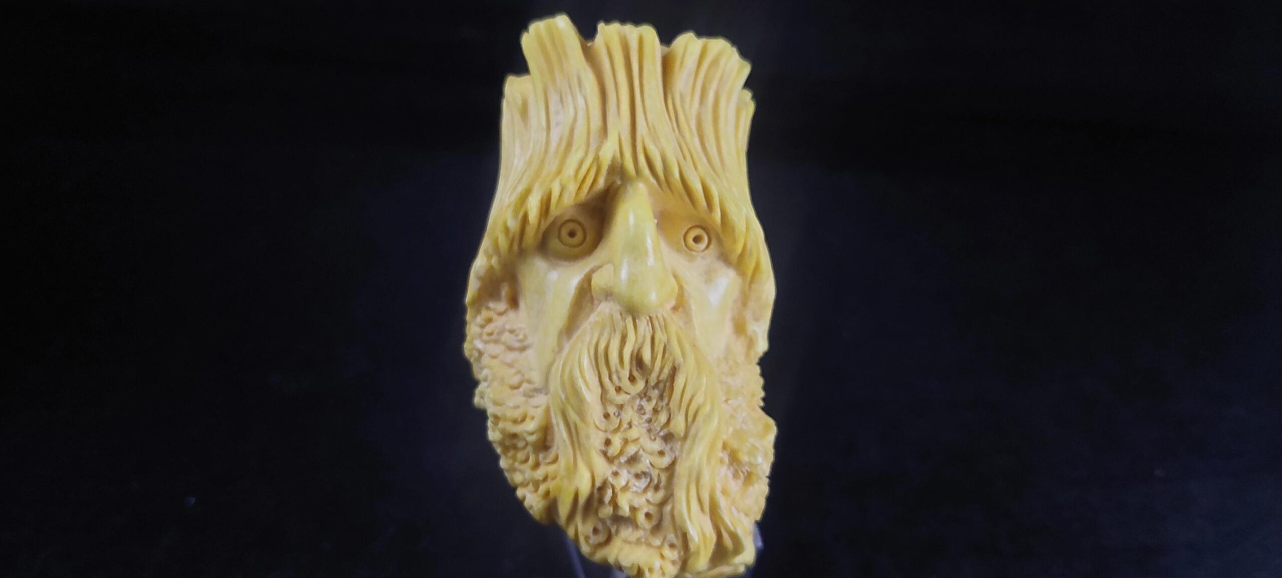 Tree Beard meerschaum pipe, block meerschaum,Turkish meerschaum, Special meerschaum pipe design - Image 5