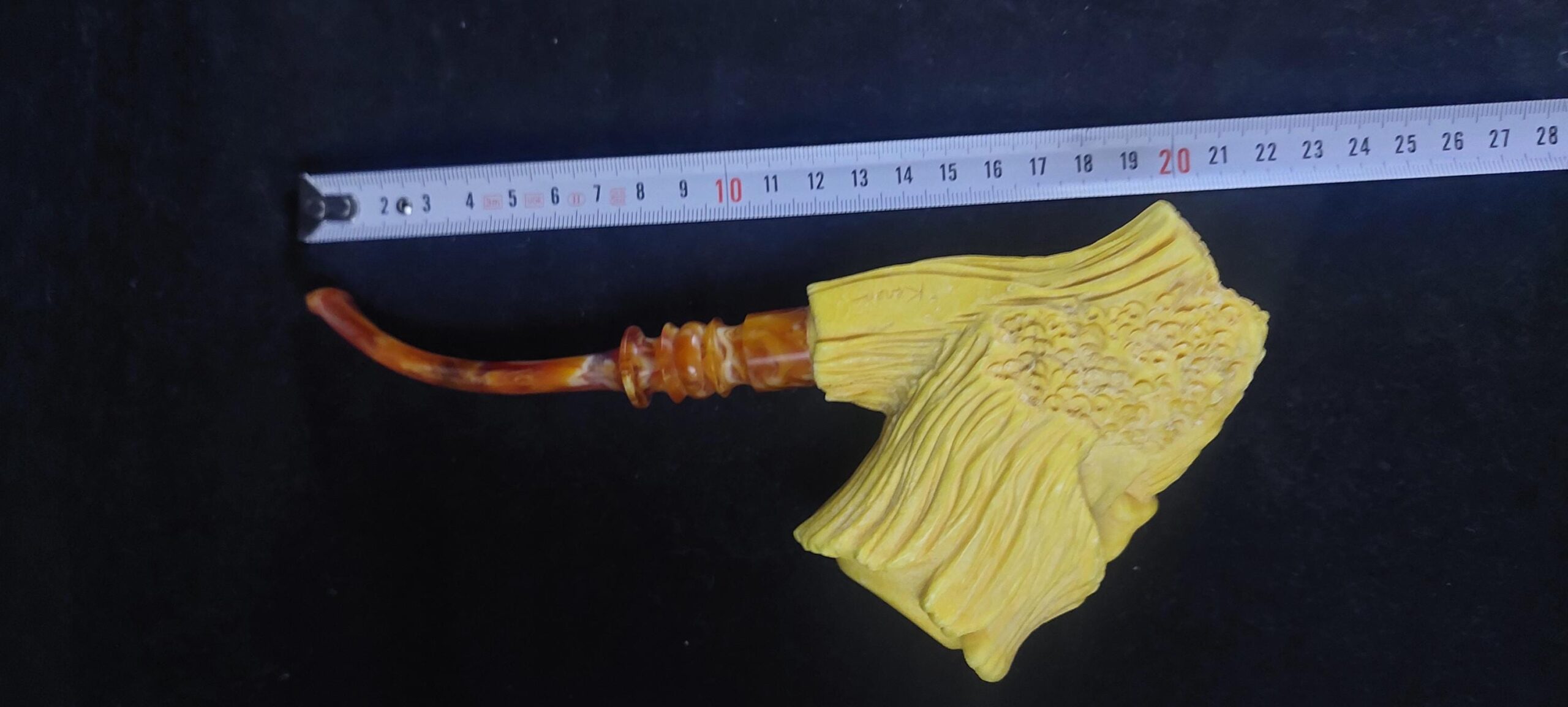 Tree Beard meerschaum pipe, block meerschaum,Turkish meerschaum, Special meerschaum pipe design - Image 7