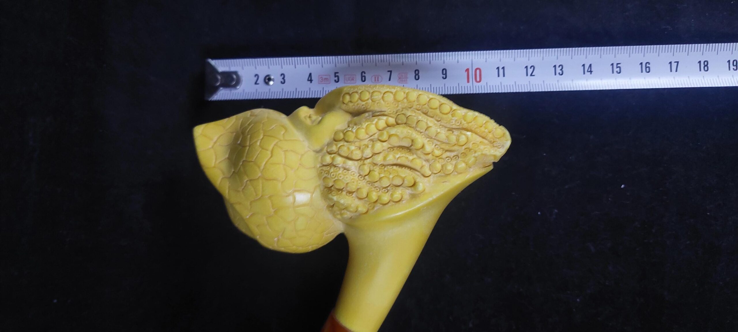 Pirate Davy Jones Meerschaum Pipe , Handcrafted Turkish Tobacco Pipe, meerschaum pipe, Special meerschaum pipe design, - Image 9