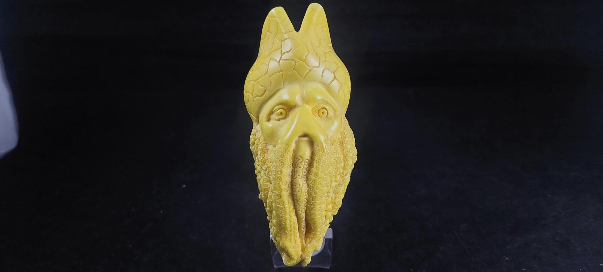 Pirate Davy Jones Meerschaum Pipe , Handcrafted Turkish Tobacco Pipe, meerschaum pipe, Special meerschaum pipe design, - Image 2