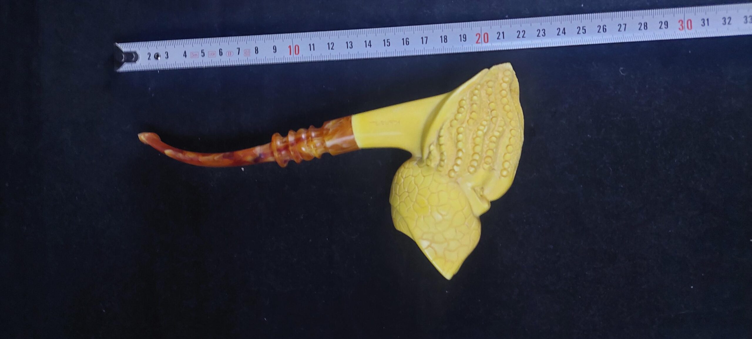 Pirate Davy Jones Meerschaum Pipe , Handcrafted Turkish Tobacco Pipe, meerschaum pipe, Special meerschaum pipe design, - Image 8