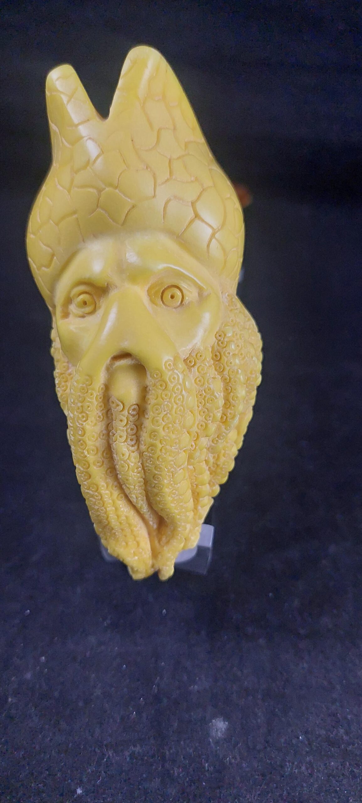 Pirate Davy Jones Meerschaum Pipe , Handcrafted Turkish Tobacco Pipe, meerschaum pipe, Special meerschaum pipe design, - Image 6