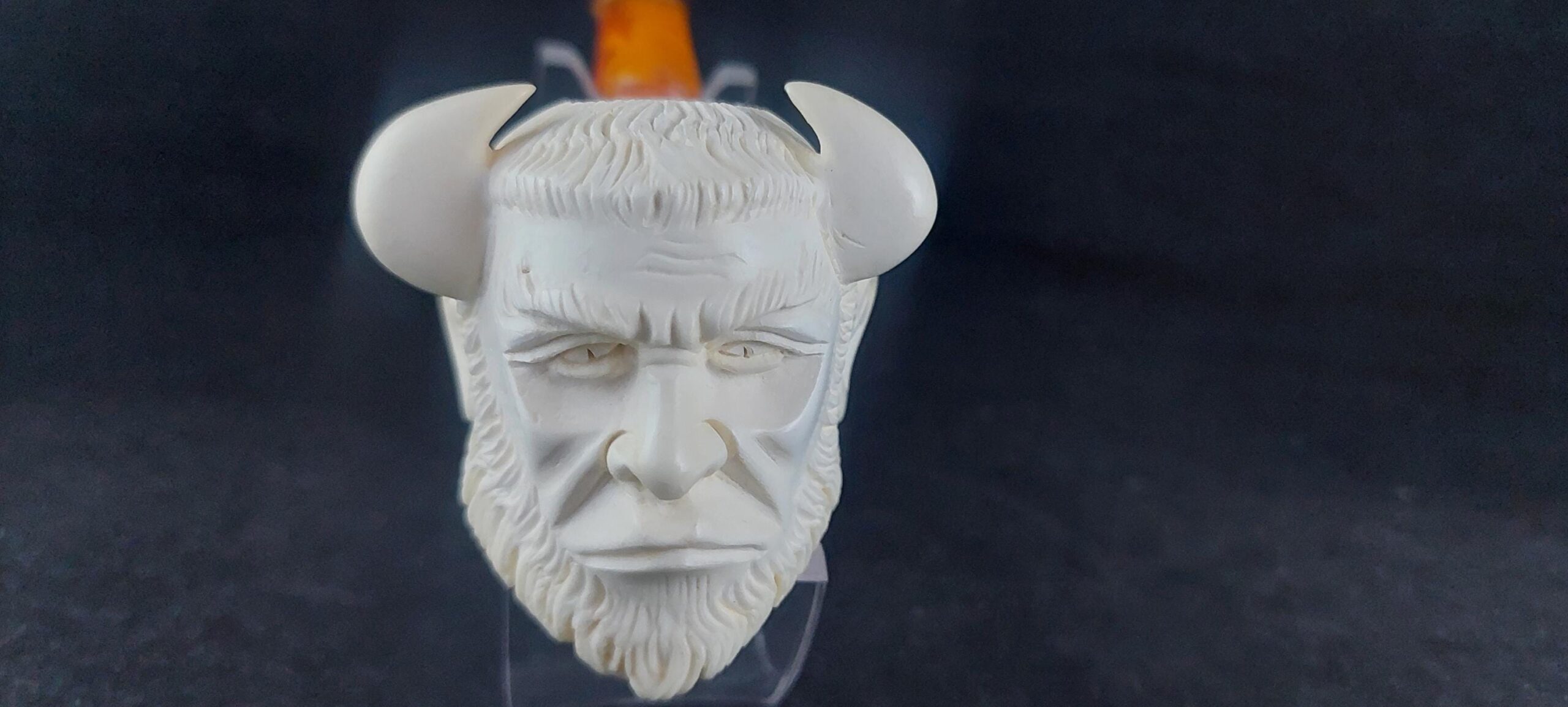 Pan meerschaum pipe, block meerschaum, gift for him - Image 5