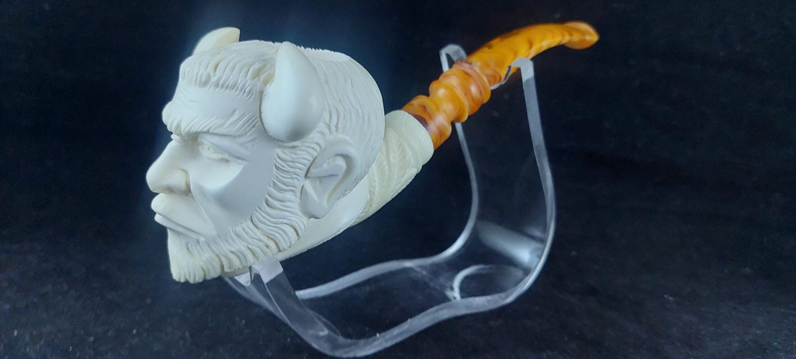 Pan meerschaum pipe, block meerschaum, gift for him - Image 3