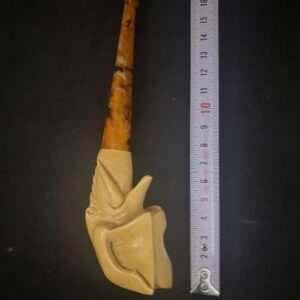 Elephant Figure Meerschaum Pipe
