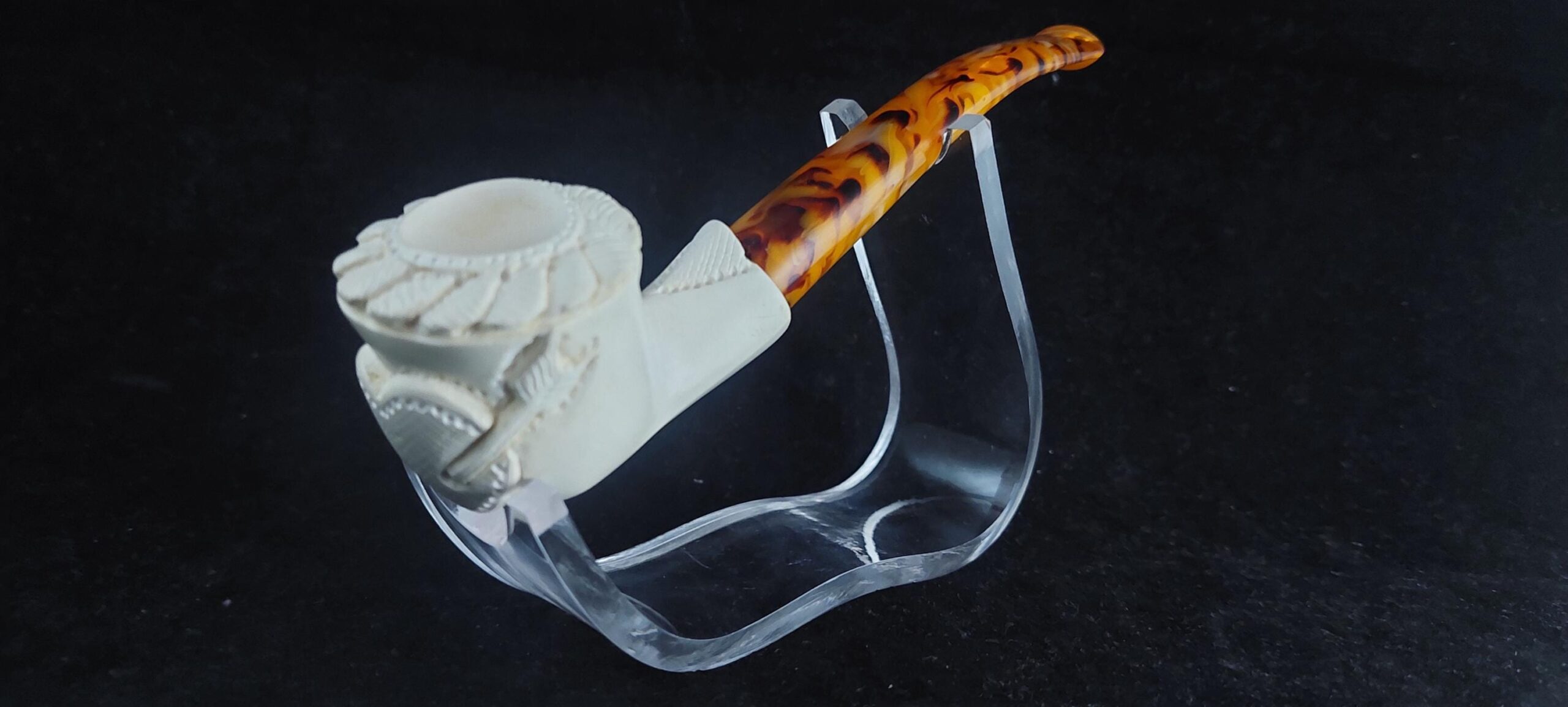 The Arrow of Eros Meerschaum Pipe, block meerschaum,smoking pipe