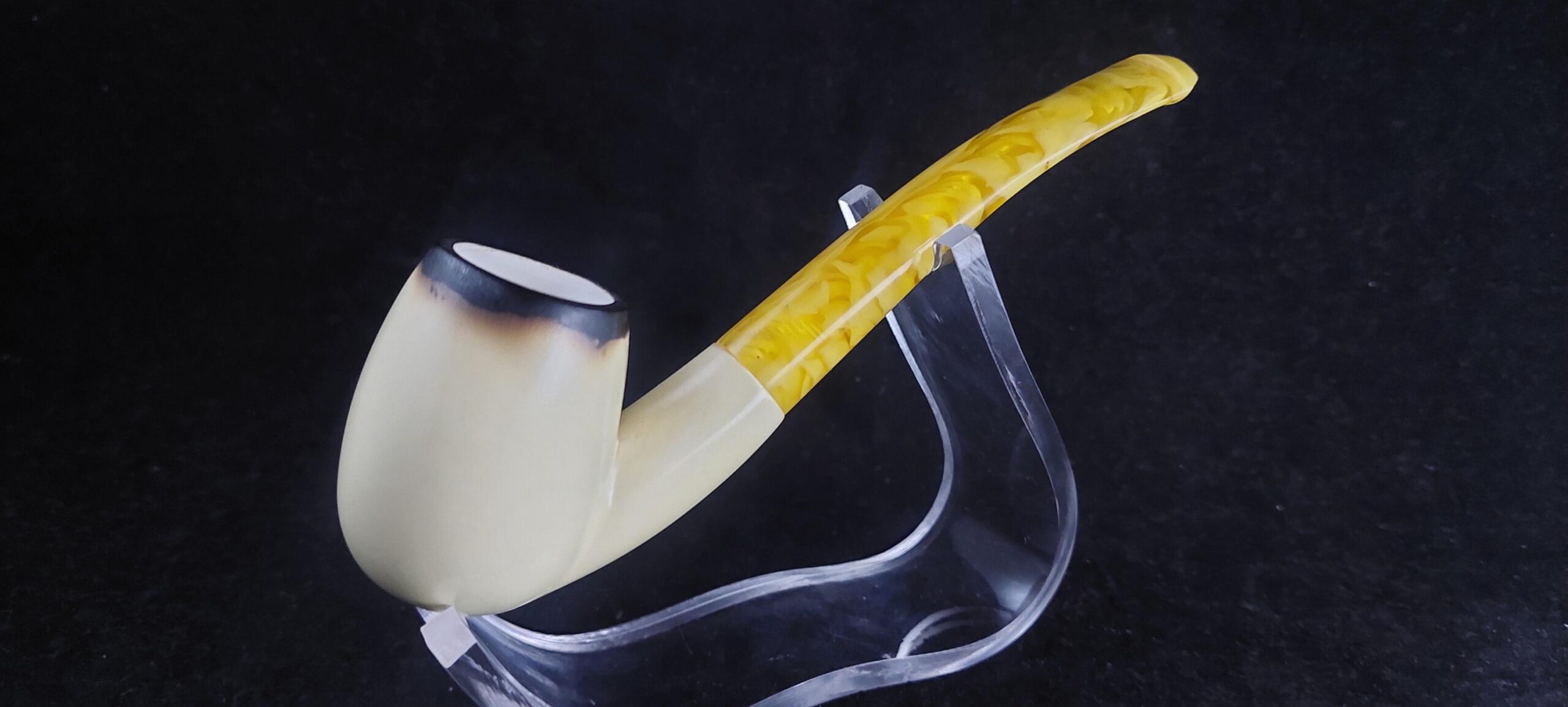 Lee Van Cleef Cowboy Pipe – Handcarved Meerschaum Pipe,block meerschaum,smoking pipe - Image 3