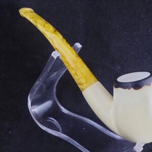 Lee Van Cleef Cowboy Pipe – Handcarved Meerschaum Pipe,block meerschaum,smoking pipe