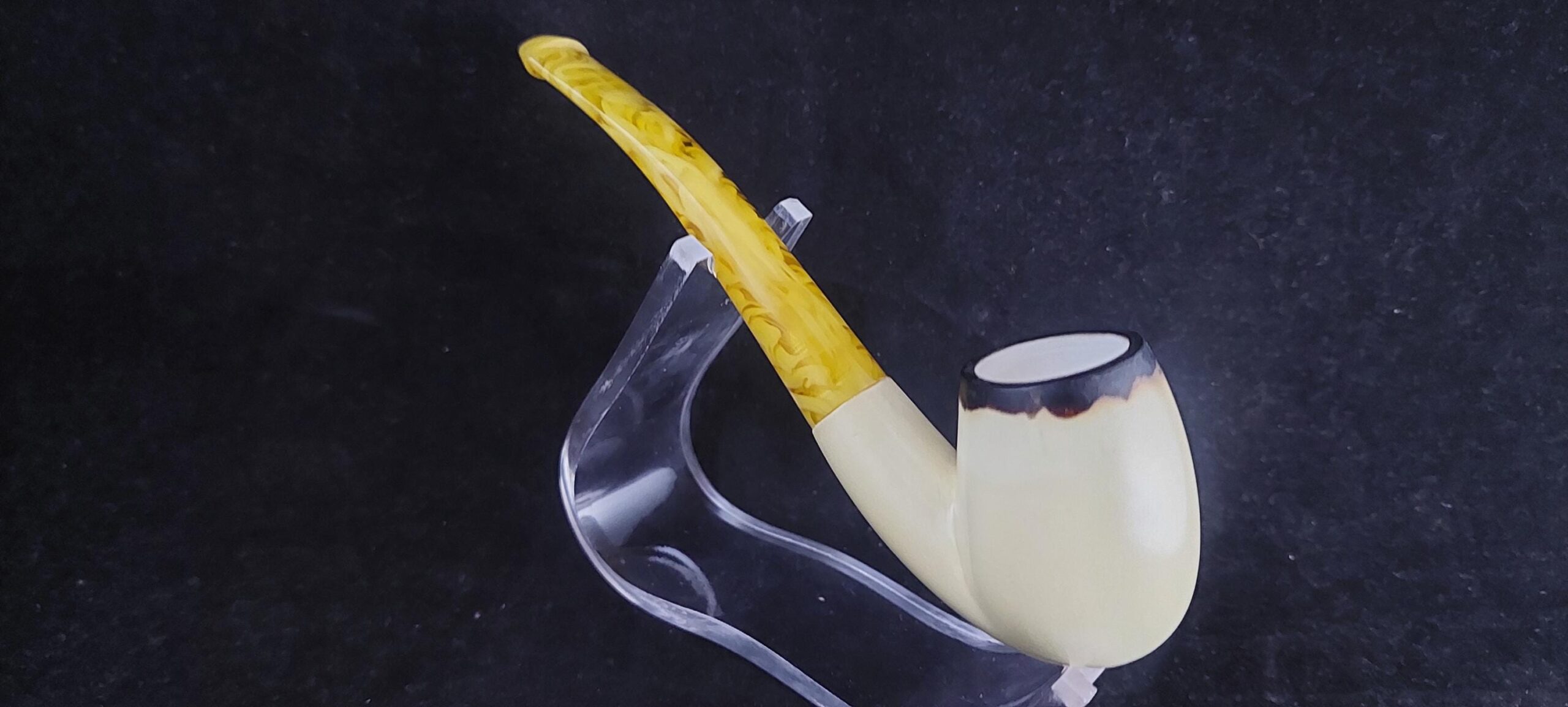 Lee Van Cleef Cowboy Pipe – Handcarved Meerschaum Pipe,block meerschaum,smoking pipe