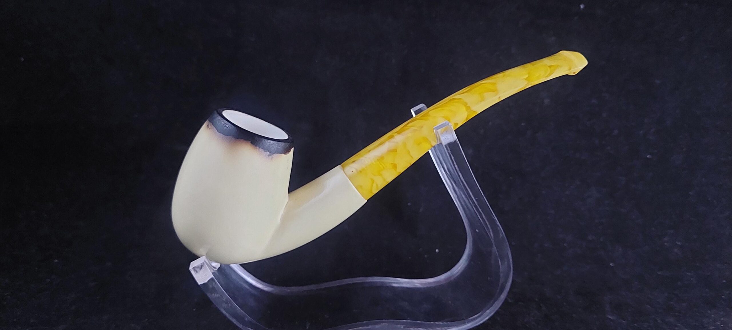 Lee Van Cleef Cowboy Pipe – Handcarved Meerschaum Pipe,block meerschaum,smoking pipe - Image 6