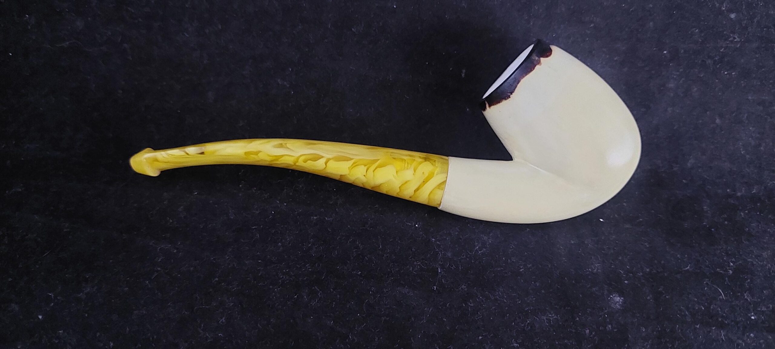 Lee Van Cleef Cowboy Pipe – Handcarved Meerschaum Pipe,block meerschaum,smoking pipe - Image 7