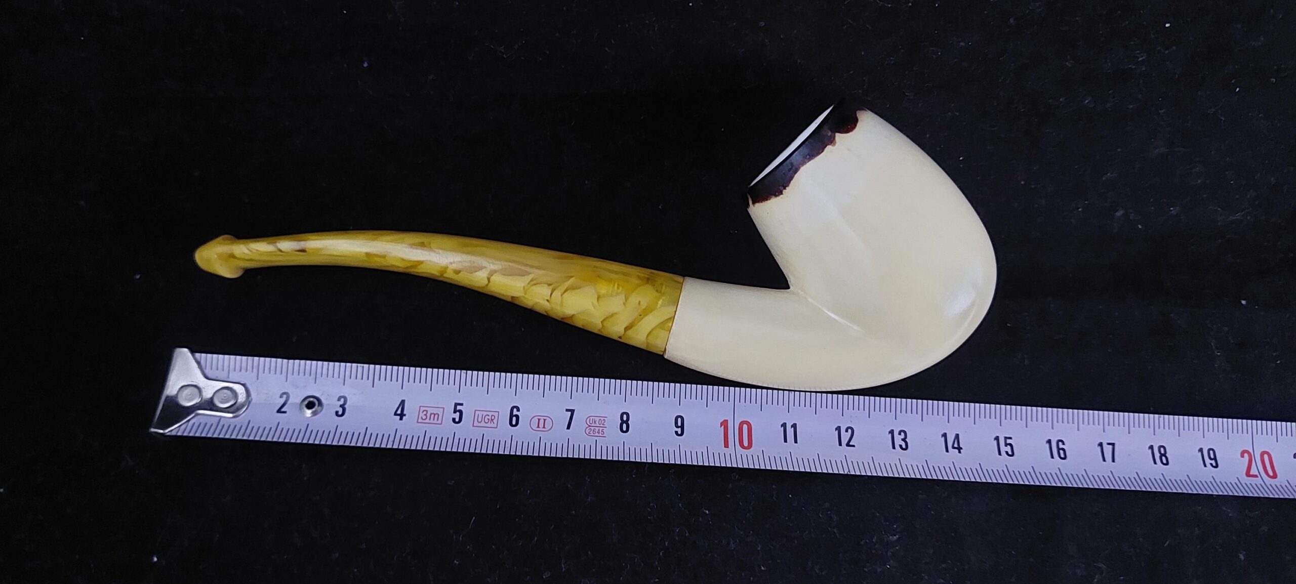 Lee Van Cleef Cowboy Pipe – Handcarved Meerschaum Pipe,block meerschaum,smoking pipe - Image 9