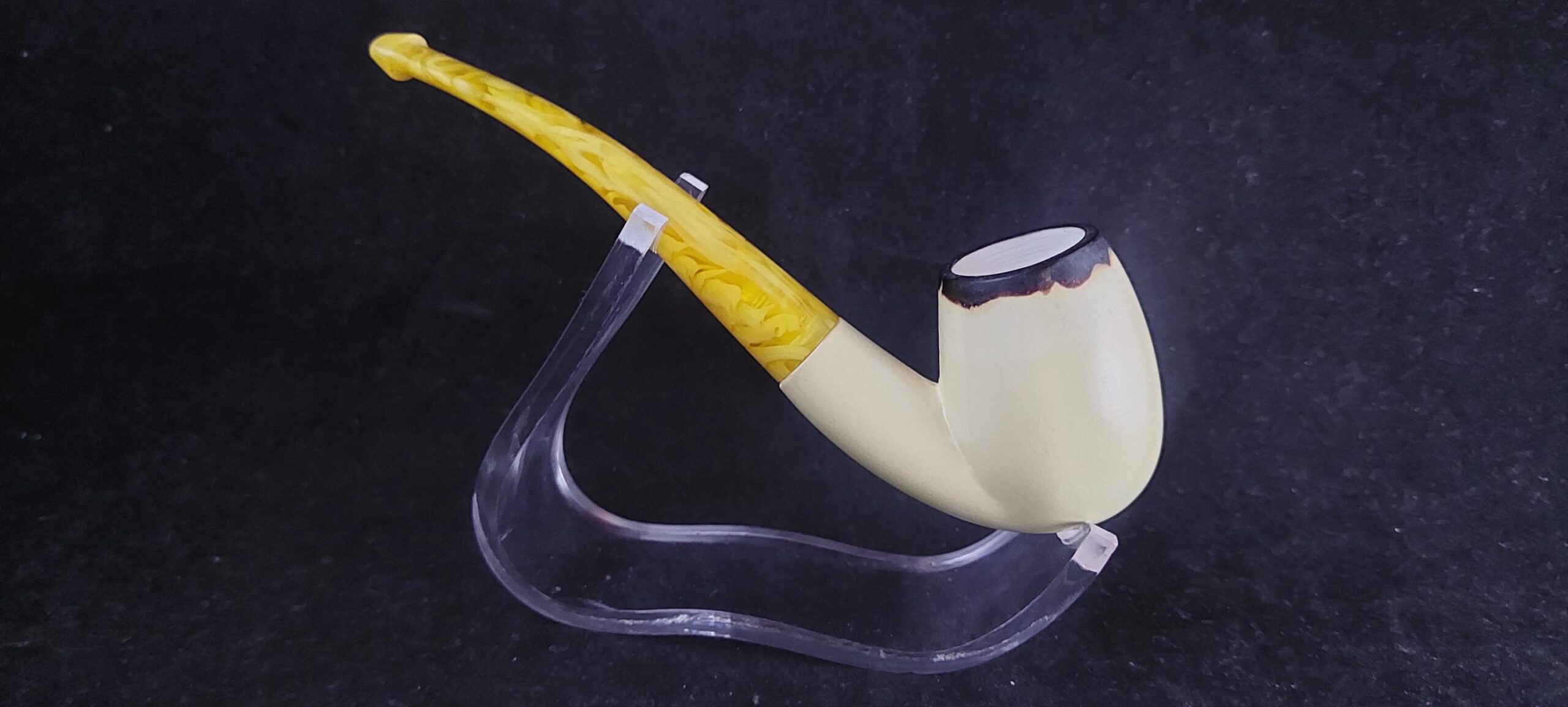 Lee Van Cleef Cowboy Pipe – Handcarved Meerschaum Pipe,block meerschaum,smoking pipe - Image 4