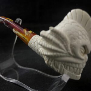 Fantasy Dragon Meerschaum Pipe - Dragon Warrior Pipe