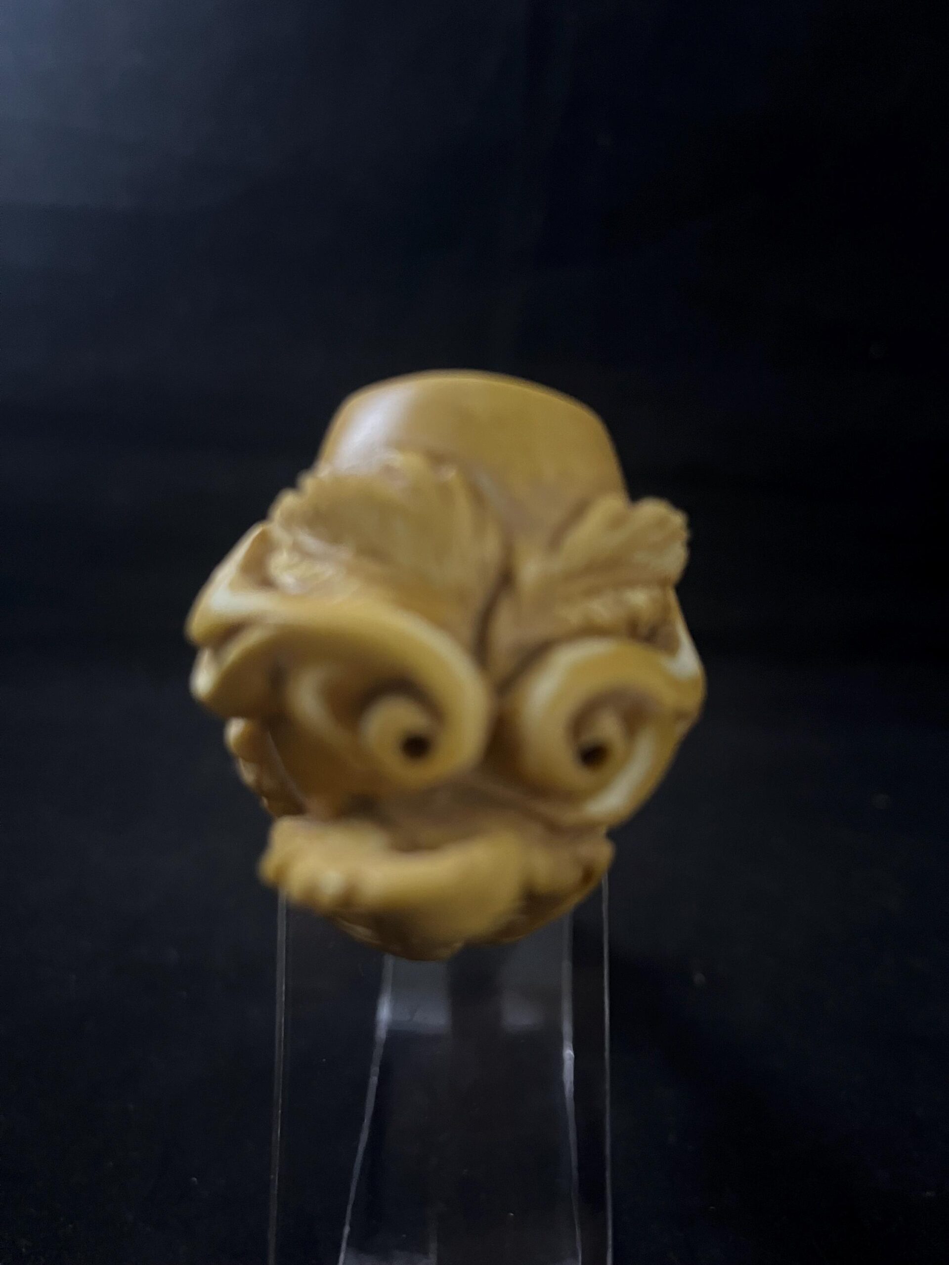 Ornate Baroque Floral Motif - Hand-Carved Meerschaum Pipe - Image 4