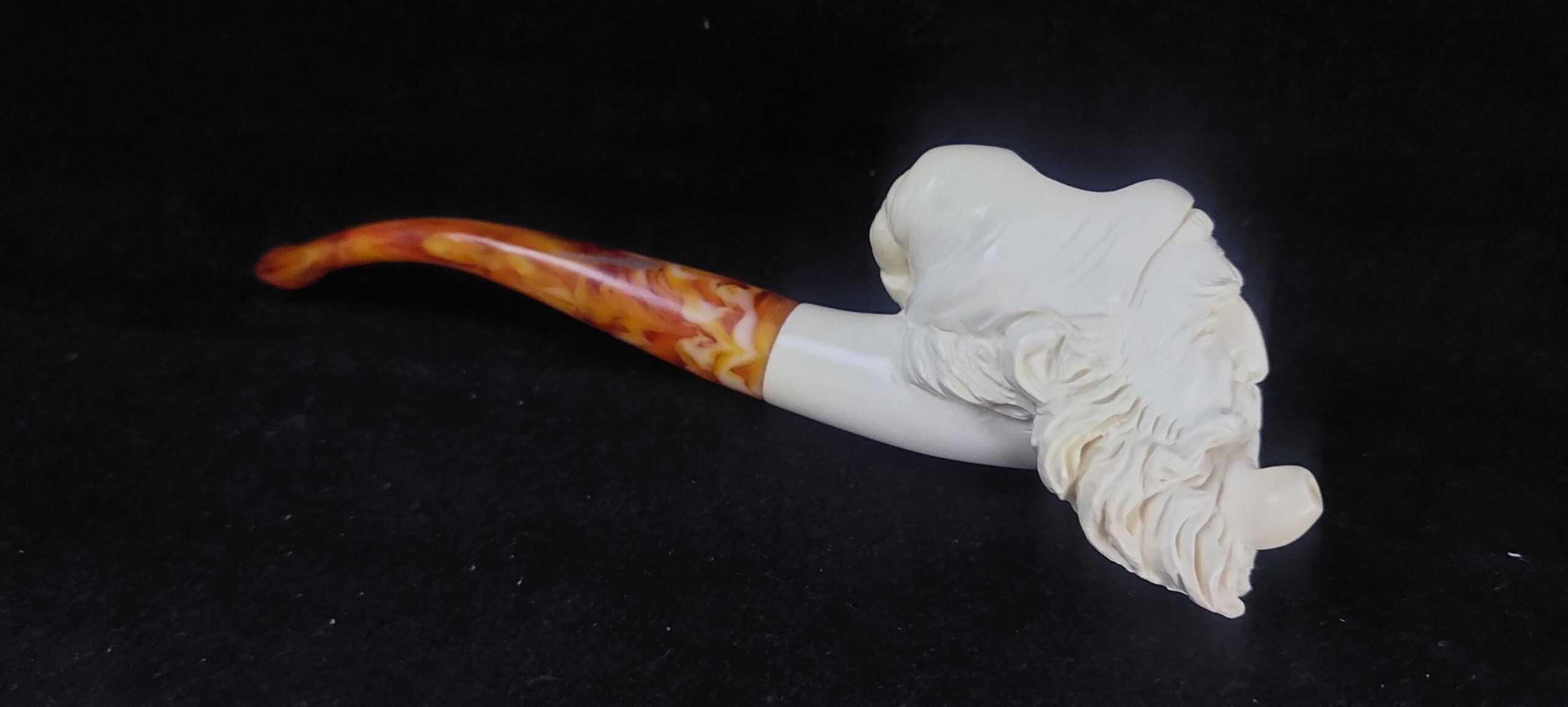 Dunhill Figure – Handmade Turkish Meerschaum Carving - Image 5