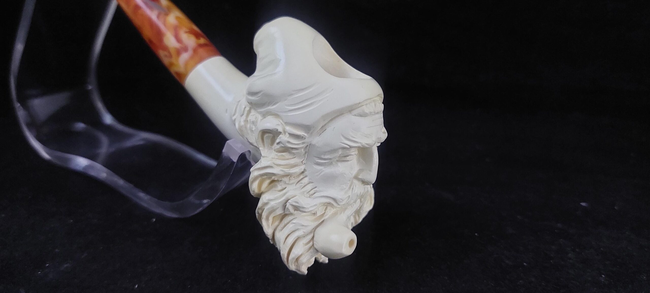 Dunhill Figure – Handmade Turkish Meerschaum Carving - Image 4
