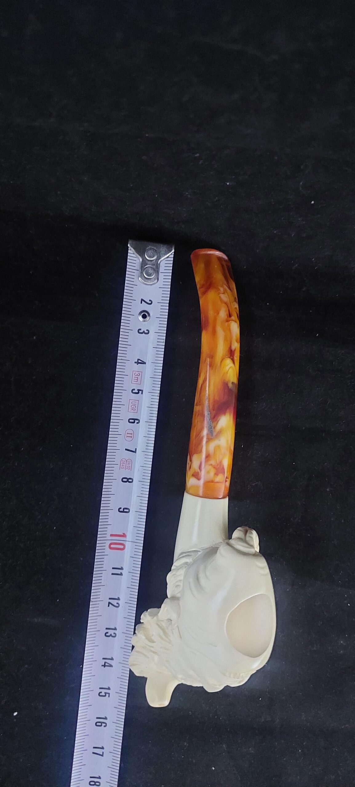 Dunhill Figure – Handmade Turkish Meerschaum Carving - Image 7