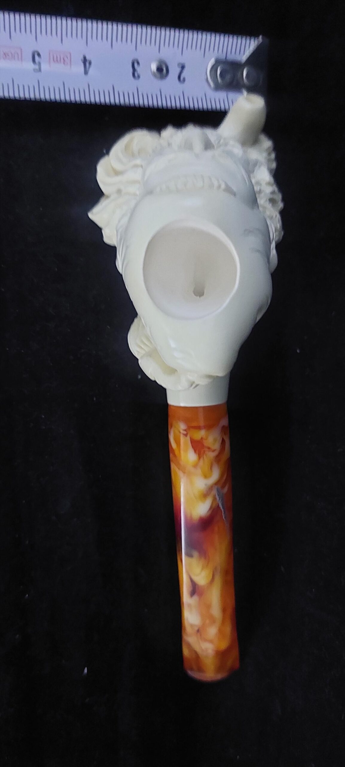 Dunhill Figure – Handmade Turkish Meerschaum Carving - Image 8