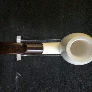 Apple Classic Meerschaum Pipe, the block meerschaum, hand carved meerschaum pipe, Turkish meerschaum