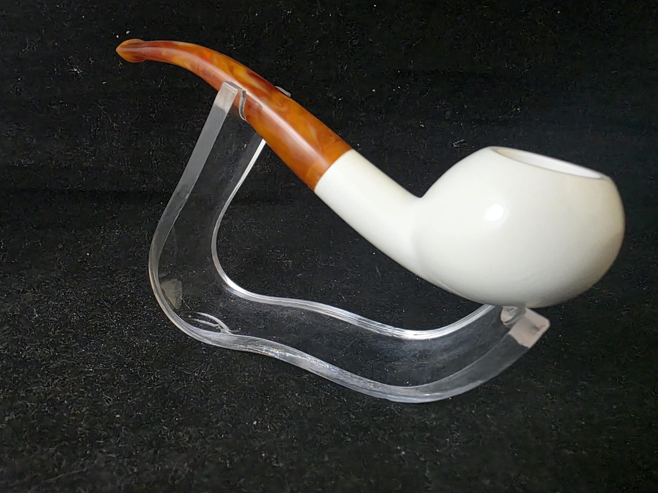 Apple model Meerschaum Pipe –, Block Meerschaum