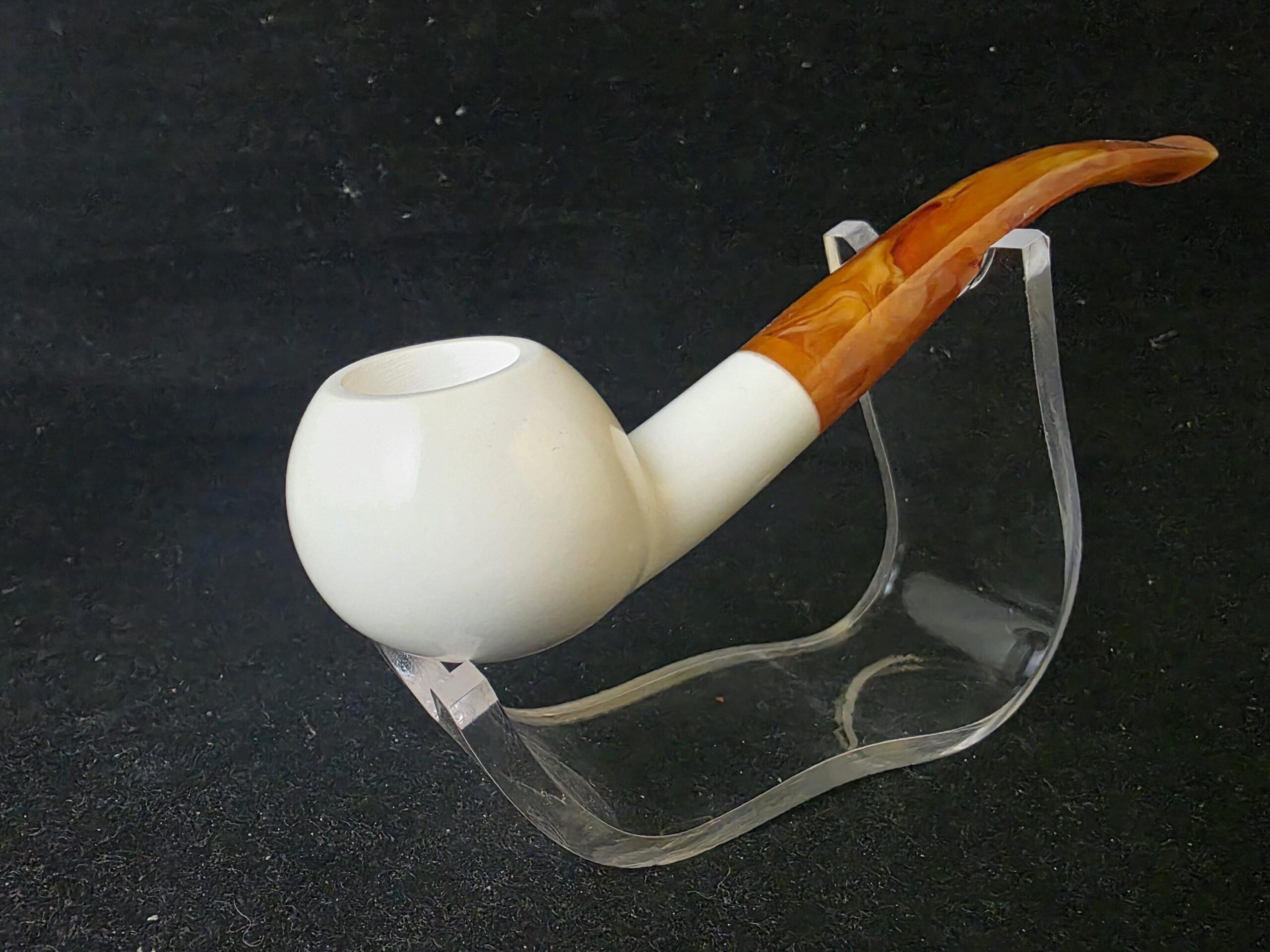 Apple model Meerschaum Pipe –, Block Meerschaum - Image 3
