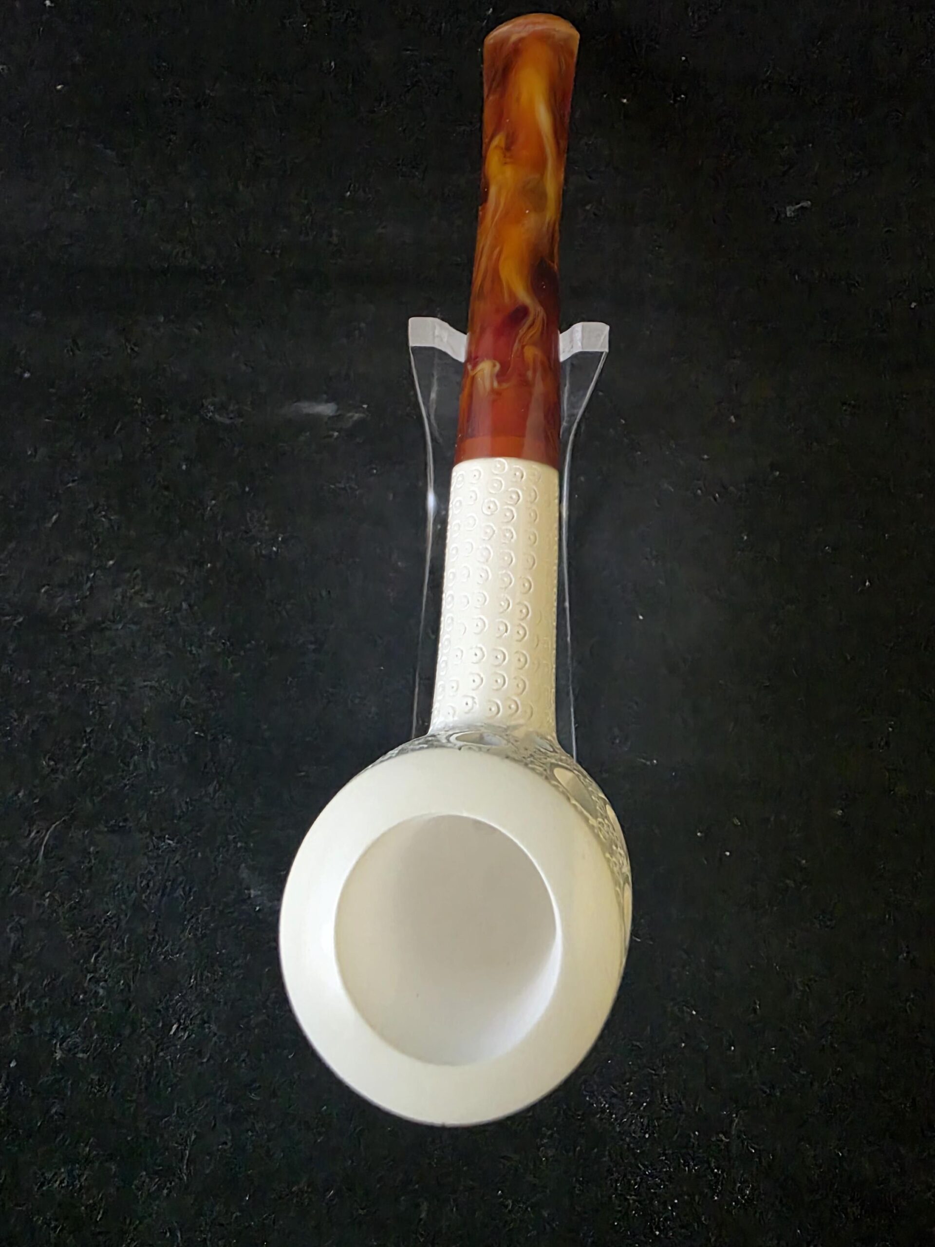 Depicted classic model meerschaum pipe –, Block Meerschaum, Turkish meerschaum, - Image 3
