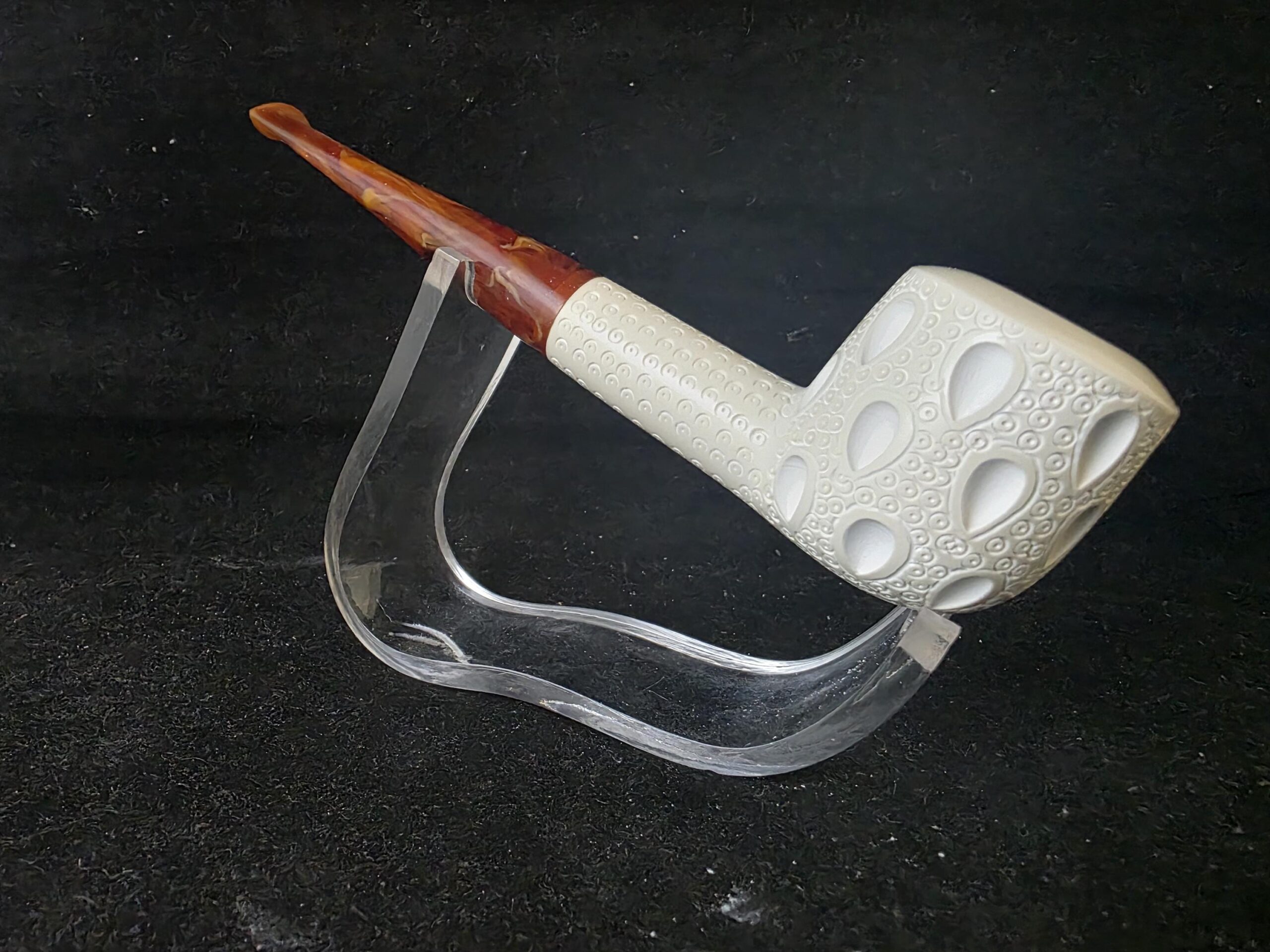 Depicted classic model meerschaum pipe –, Block Meerschaum, Turkish meerschaum,