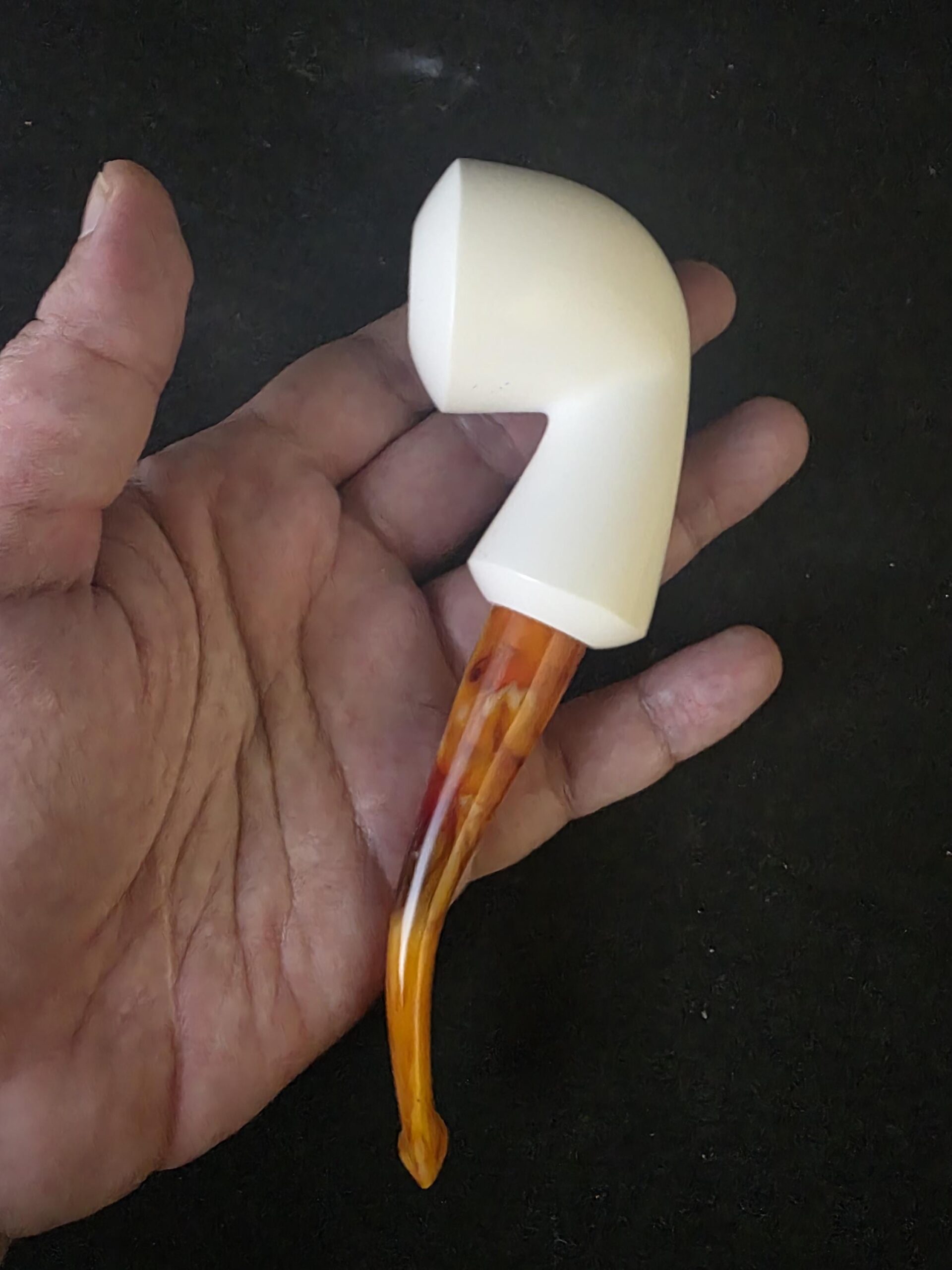 Elegant classic model meerschaum pipe – unique gift for him, - Image 8