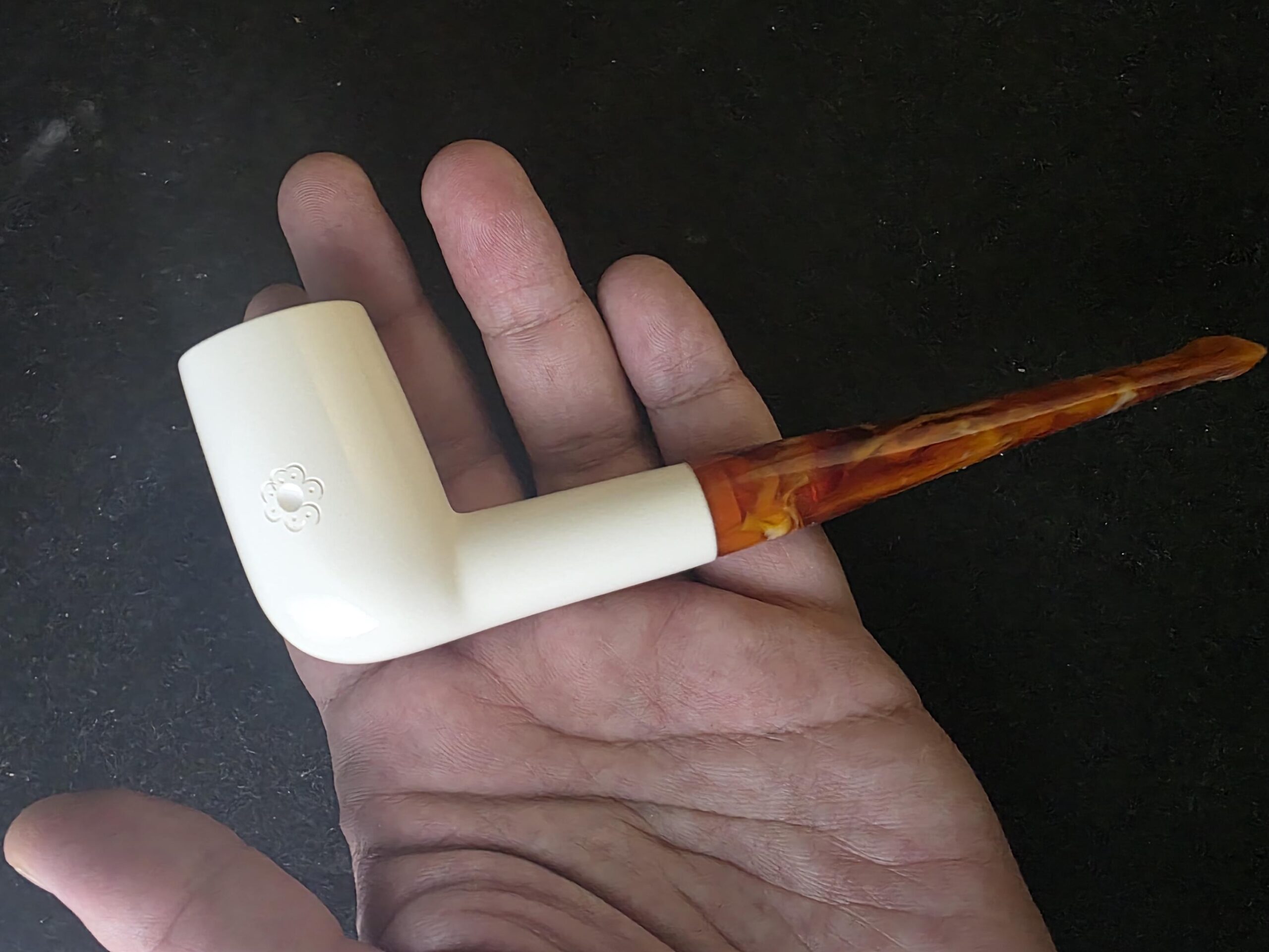 Elegant classic model meerschaum pipe – unique gift for him, - Image 7