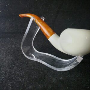 Classic model apple meerschaum pipe, Smooth Apple Pipe,Turkish Block Meerschaum