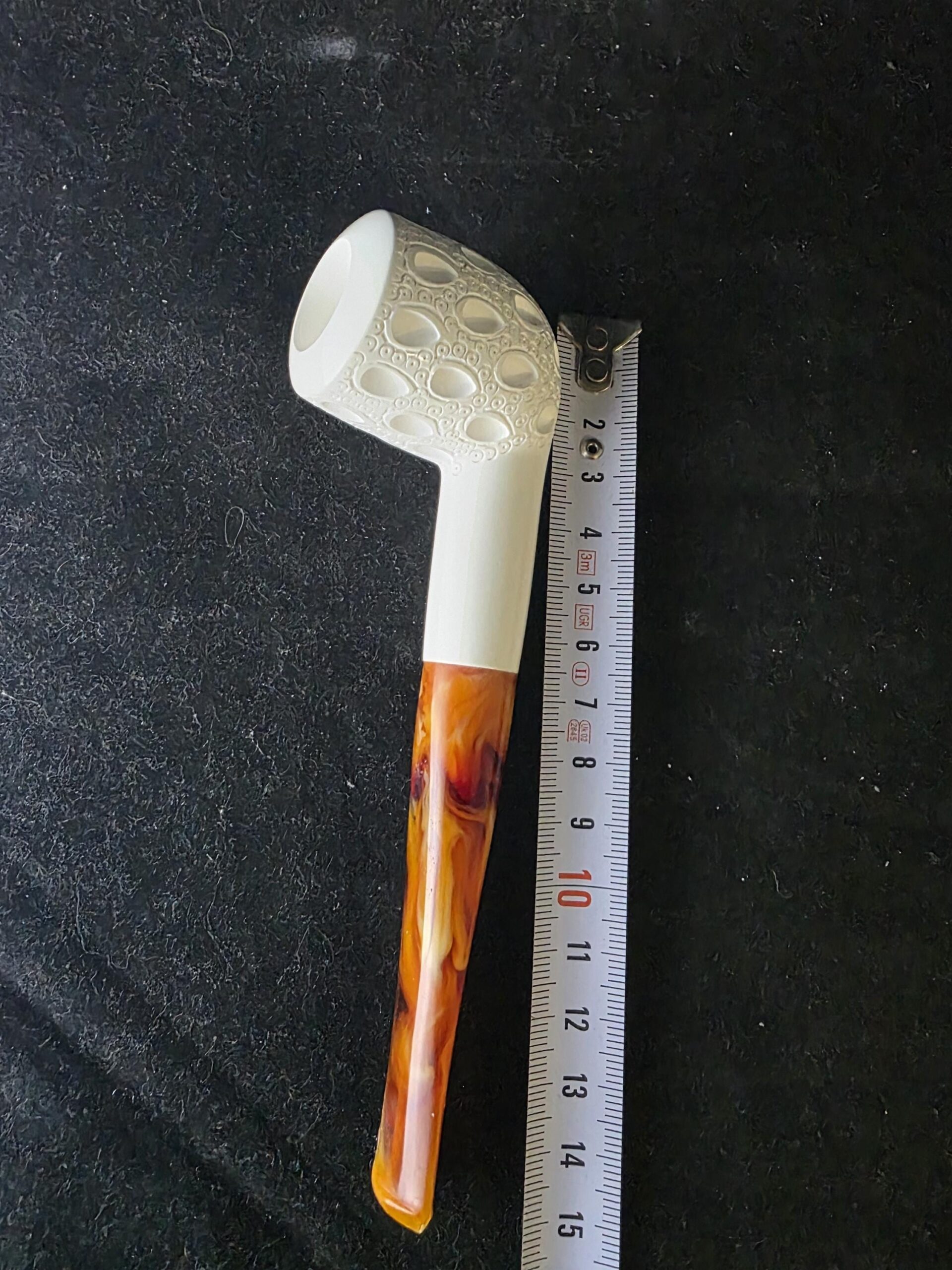 Clasic Model depicted meerschaum pipe , Meerschaum pipe gift for him - Image 8