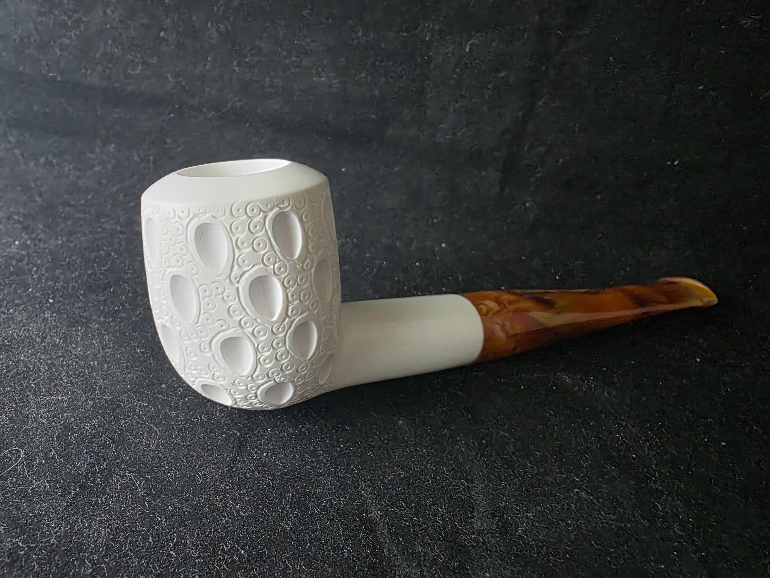 Clasic Model depicted meerschaum pipe , Meerschaum pipe gift for him - Image 6