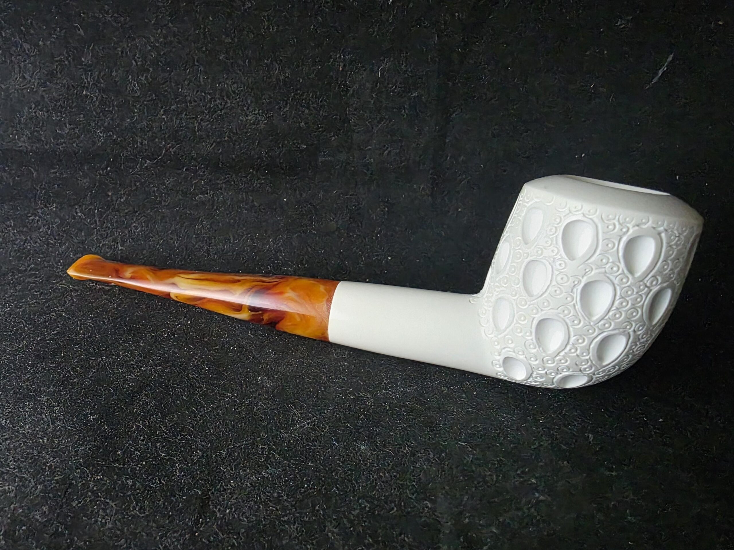 Clasic Model depicted meerschaum pipe , Meerschaum pipe gift for him - Image 5