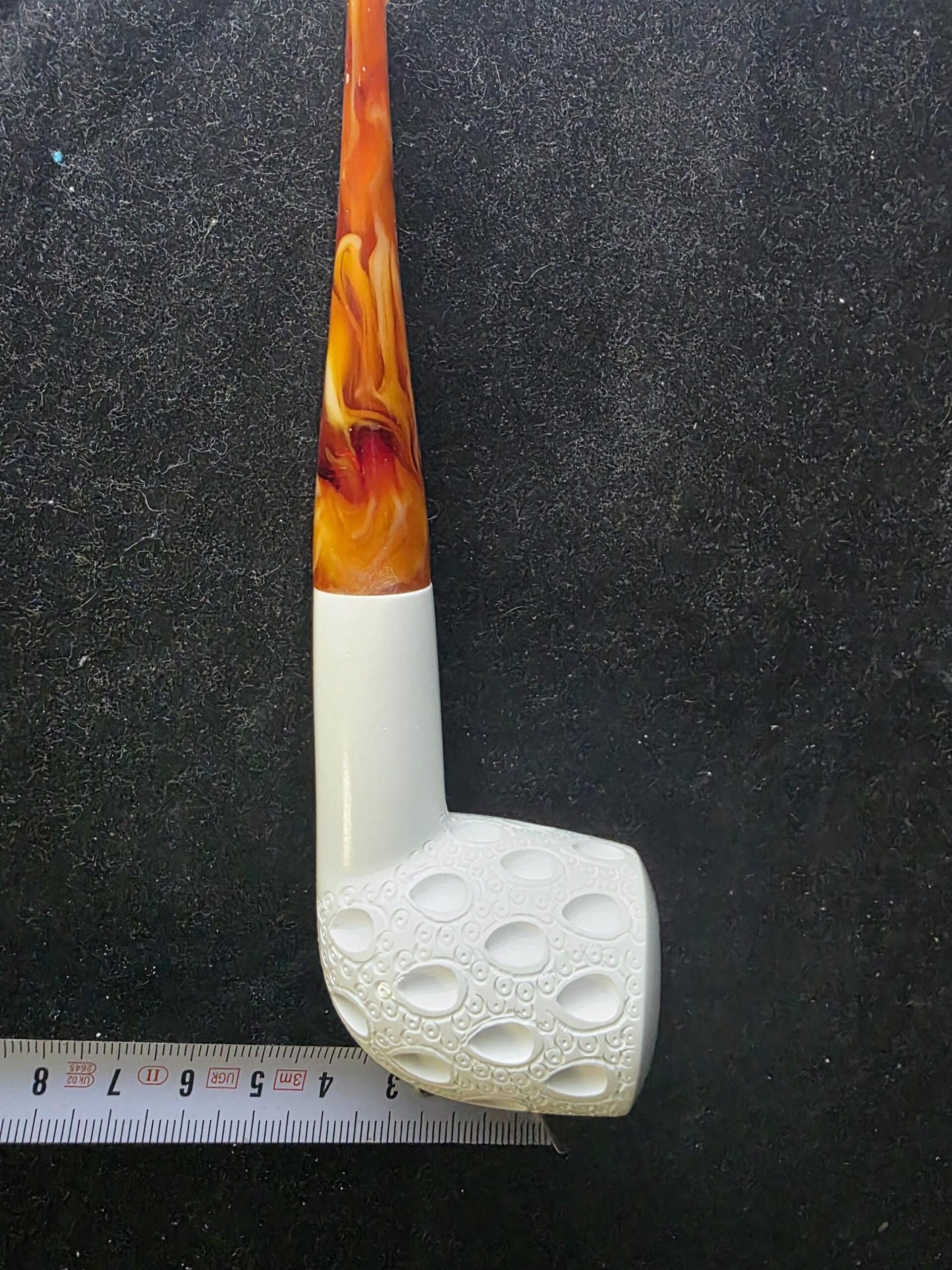 Clasic Model depicted meerschaum pipe , Meerschaum pipe gift for him - Image 9